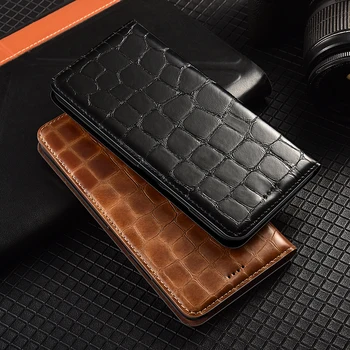 Klasický Štýl Originálne Kožené Peňaženky obal pre Samsung Galaxy S7 okraji S8 S9 S10 S20 S21 S22 Plus Ultra 5G Magnetické Flip Cover