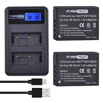 NP-W126S NP-W126 Batéria + USB Duálna Nabíjačka pre Fujifilm X-T30 X-T3 X100F X-S10 X-A10 X-5 X-A2 X-E2S X-Pro2 X-T2 X-T10 FinePix