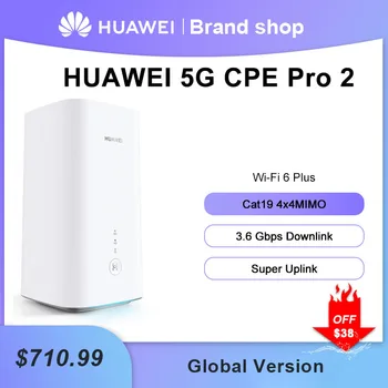 Pôvodné Huawei 5G CPE Pro2 H122-373 Wi-Fi 6+ 5G 3.6 Gb / 5G NSA/SA 5G pásma 41/77/78/79/80/84 5G Bezdrôtový Smerovač H122-373