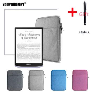 Shockproof Rukáv Prípade taška pre PocketBook InkPad X 10 inch E-reader Svetlo na zips, taška prípade E-kníh PocketBook InkPad X +DARČEK